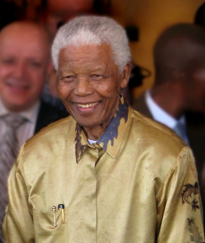Nelson Mandela portrait 2008